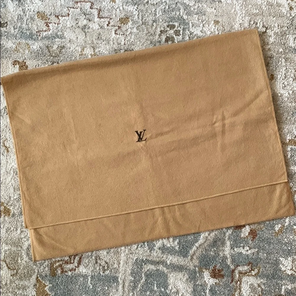 LV Louis Vuitton Tan Dust Bag